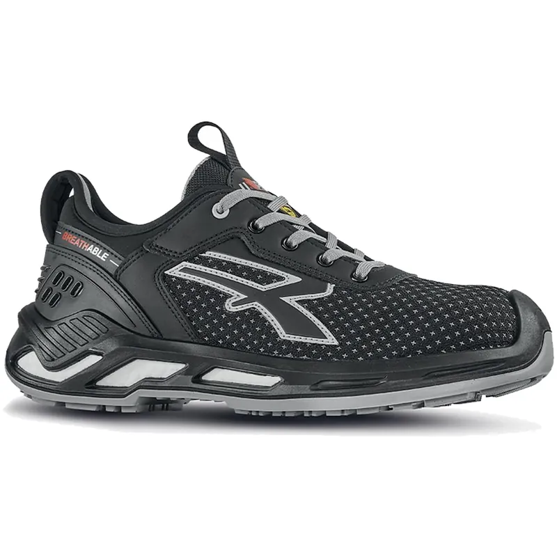 Spedizione Espresso Scarpe Antinfortunistiche da Lavoro U-POWER Linea Red 360 per Uomo e Donna Unisex Leggere Traspiranti Ammortizzanti modello MARLIN S3S CI FO SR