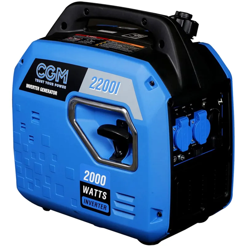 Generatore di Corrente Inverter 2,2 kW a Benzina CGM Motore 4 Tempi a Valigetta Silenziato 2200i Offerta Del Giorno