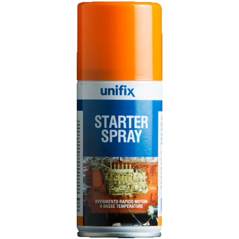 Consegna Rapida Spray per Avviamento Rapido Motori in Bomboletta da 150ml UNIFIX Diesel, Benzina, Macchine Agricole, Fuoribordo STARTER SPRAY