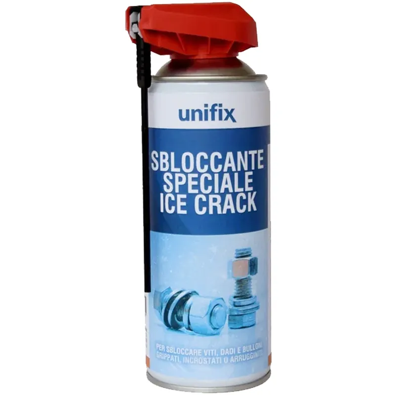 Sbloccante Speciale Spray 400ml UNIFIX Lubrificante Protettivo Contro Ruggine e Incrostazioni ICE CRACK Occasione Imperdibile