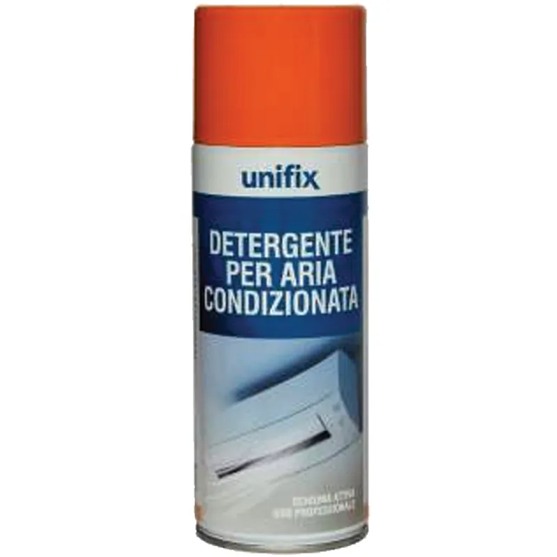Spedito Oggi Detergente Climatizzatori UNIFIX Spray Igienizzante Schiumogeno Pulitore per Condizionatori in Bomboletta da 400ml