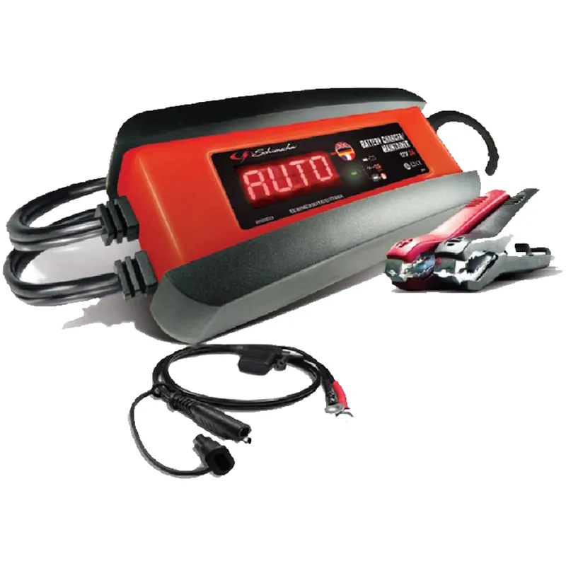 Caricabatterie Mantenitore di Carica SCHUMACHER Tester Ripristino per Batterie Auto Moto 12V modello SPI 3 Popolare