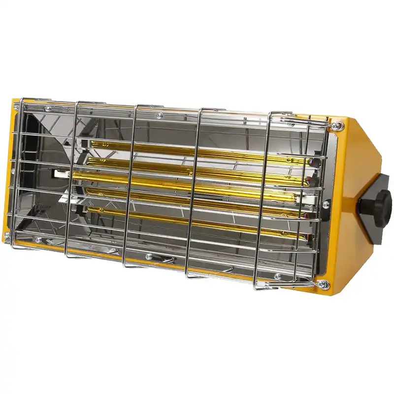 Super Prezzo Generatore Aria Calda con Lampada ad Infrarossi MASTER Riscaldatore Potenza 1.5 kW Copertura 6m² Stufa Elettrica HALL 1500