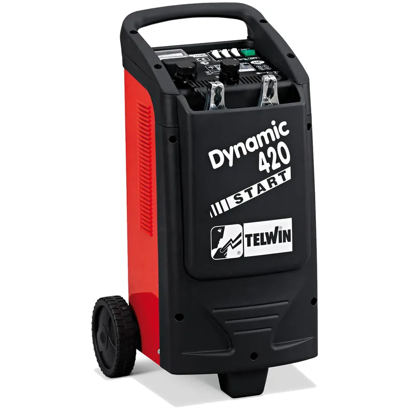 Caricabatterie Avviatore 12V e 24V TELWIN Booster Starter per Auto Camion Trattore Barca DYNAMIC 420 START Esclusivo