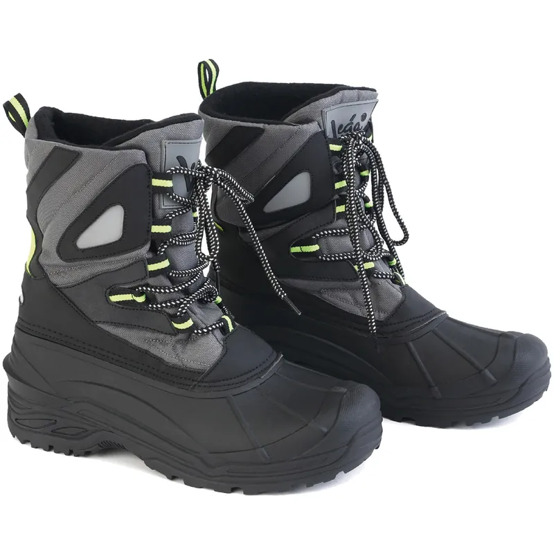 Stivale Stivaletto Invernale Imbottito VEGA per Montagna Trekking Doposci Fodera Traspirante Rinforzi PVC e Suola in Gomma modello FOREST Non Perdere