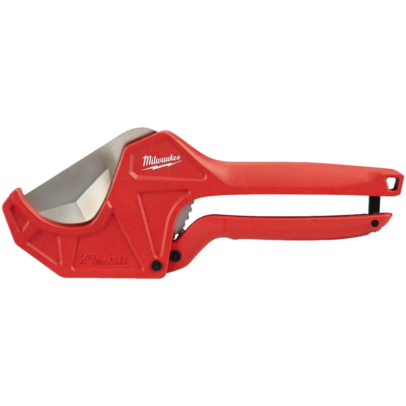 Solo Oggi Tagliatubi Cesoia Manuale 42mm o 60mm MILWAUKEE Professionale Lama in Acciaio per Tubi in PVC, CPVC, PEX, PP, PB, PVDF, PE