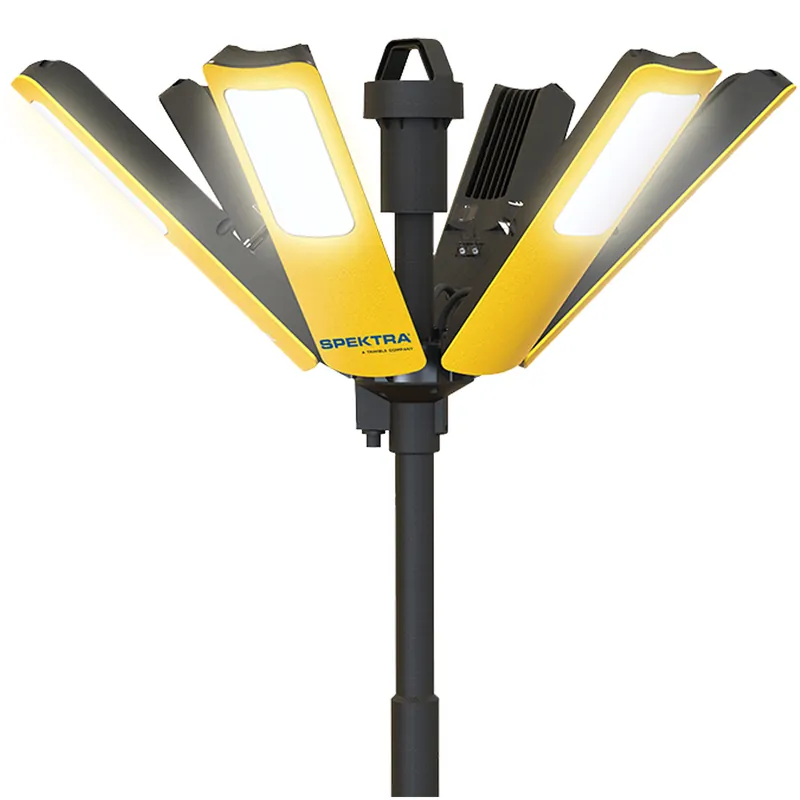 Faro a LED da Cantiere SPEKTRA per Illuminazione a 360° con Fascio Ampio e Controllo della Luminosità con Potenza Assorbita di 185 Watt modello SK LED 360 Miglior Prezzo