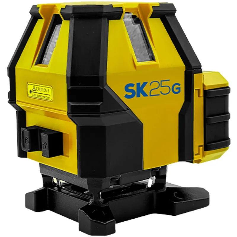 Vendita Finale Tracciatore Livella Laser Multifunzione Professionale con Raggio Verde SPEKTRA Tracciatura Orizzontale 360° e 2 Verticale a 90° Punto di Piombo modello SK25G
