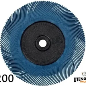 Offerta Lampo Spazzola radiale Bristle 3M filo curvo Tipo C Ø 200 mm grana 400