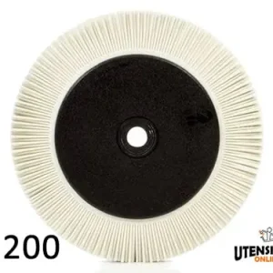 Spazzola radiale Bristle 3M filo diritto Tipo S Ø 200 mm grana 120 Prezzo Ridotto