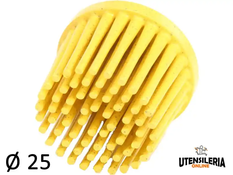Miglior Prezzo Dischi a tazza Bristle 3M attacco Roloc™ Ø 25 mm grana 80 (20pz)