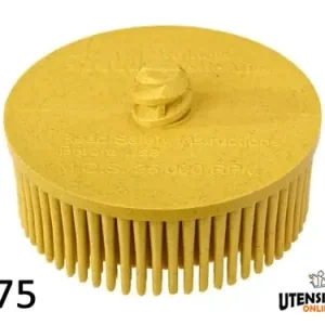 Compra Online Dischi a tazza Bristle 3M attacco Roloc™ Ø 75 mm grana 80 (10pz)