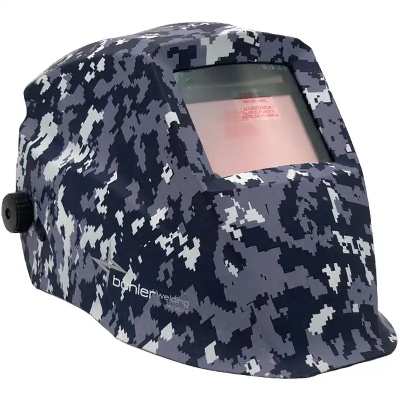 Maschera per Saldatura Automatica BÖHLER WELDING Casco Autoscurante DIN 13 Limited Edition Camouflage 4 Sensori GUARDIAN 62 Subito Disponibile