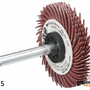 Spazzole radiali Bristle 3M Tipo C Marguerite Ø 50 mm grana 220 (6pz) Economico