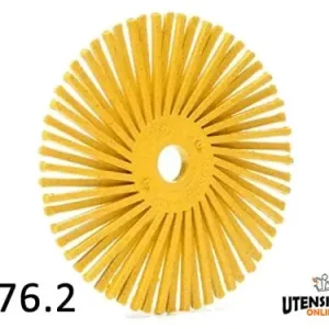 Bestseller Spazzole radiali Bristle 3M filo curvo Tipo A Ø 76.2 mm grana 80 (10pz)
