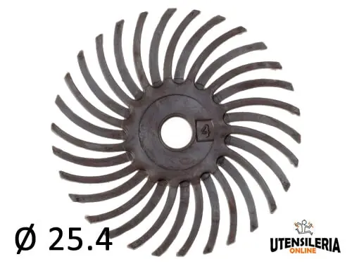 Spazzole radiali Bristle 3M filo curvo Tipo C Ø 25.4 mm grana 36 (24pz) Offerta