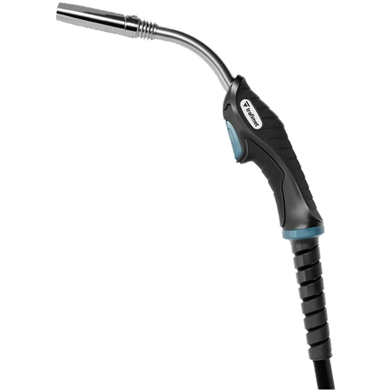 Nuova Collezione Torcia di Ricambio MIG per Saldatura SACIT TRAFIMET Raffreddamento ad Aria Diametro 50 mm² Cavo 4 metri modello ERGOPLUS 36 4M EURO