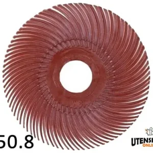 Spazzole radiali Bristle 3M filo curvo Tipo C Ø 50.8 mm grana 220 (40pz) Solo Oggi