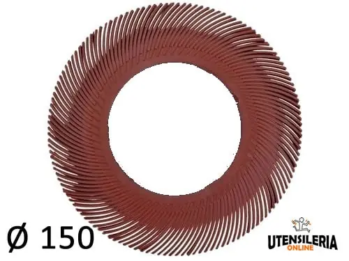 Novità Ricariche per spazzola radiale Bristle 3M Tipo C Ø 150 mm grana 220 (40pz)
