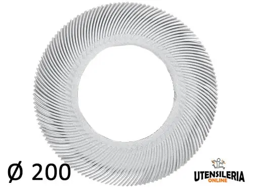 Offerta Limitata Ricariche per spazzola radiale Bristle 3M Tipo C Ø 200 mm grana 120 (10pz)