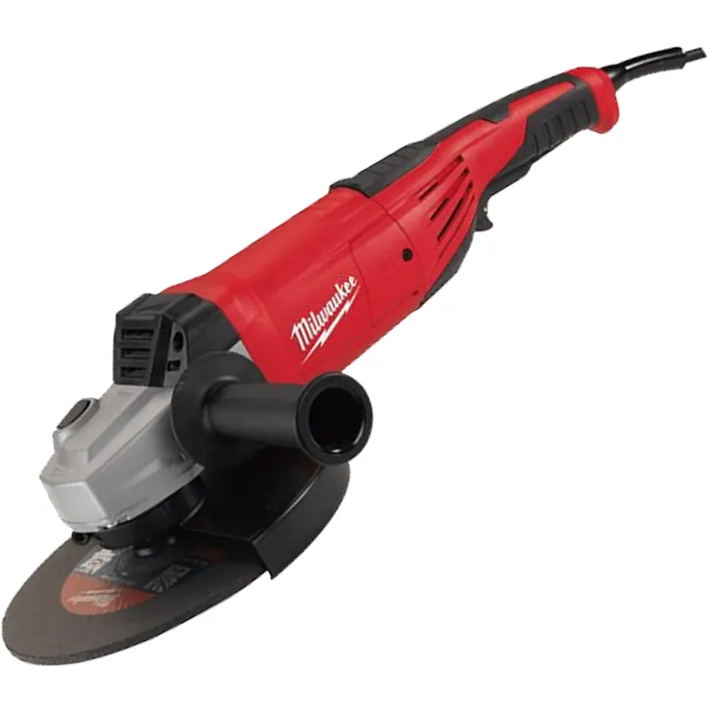 Smerigliatrice Angolare per Dischi Ø 230mm MILWAUKEE Potenza 2200 Watt Flex Mola Frullino AG 22-230 DMS Soddisfatti O Rimborsati