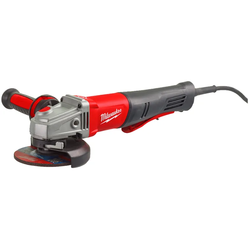 Nuova Collezione Smerigliatrice Angolare Elettrica per Dischi fino a 125mm MILWAUKEE con Freno Motore RAPIDSTOP, AVT AntiVibrazioni, Sistema FIXTECH modello AGV 13-125 XSPDEB