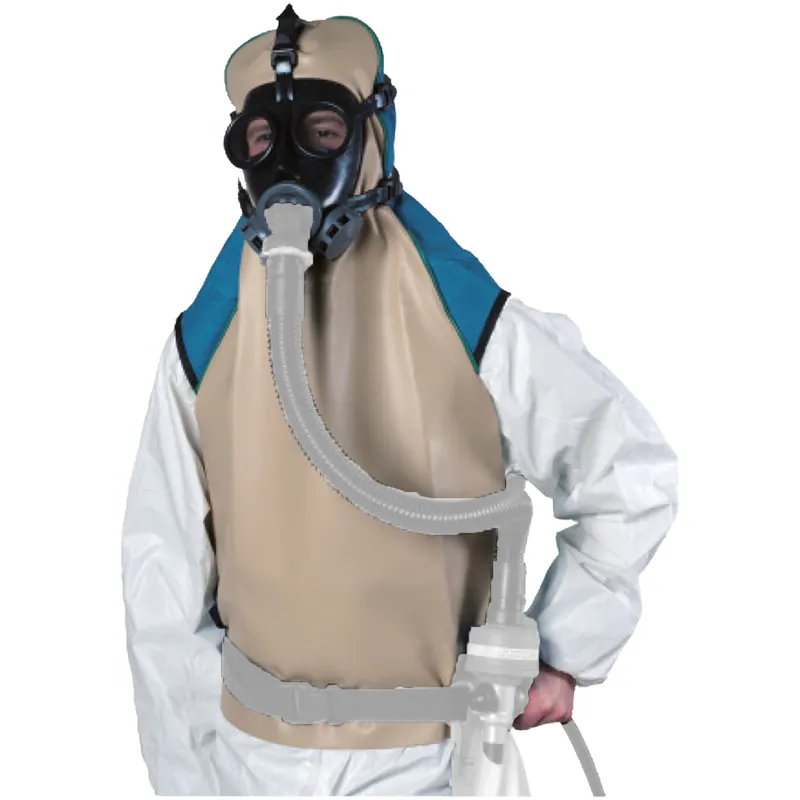 Facciale con Cappucio di Ricambio SPASCIANI per Maschera di Sabbiatura ACS 951 codice 132050000 Spedito Oggi