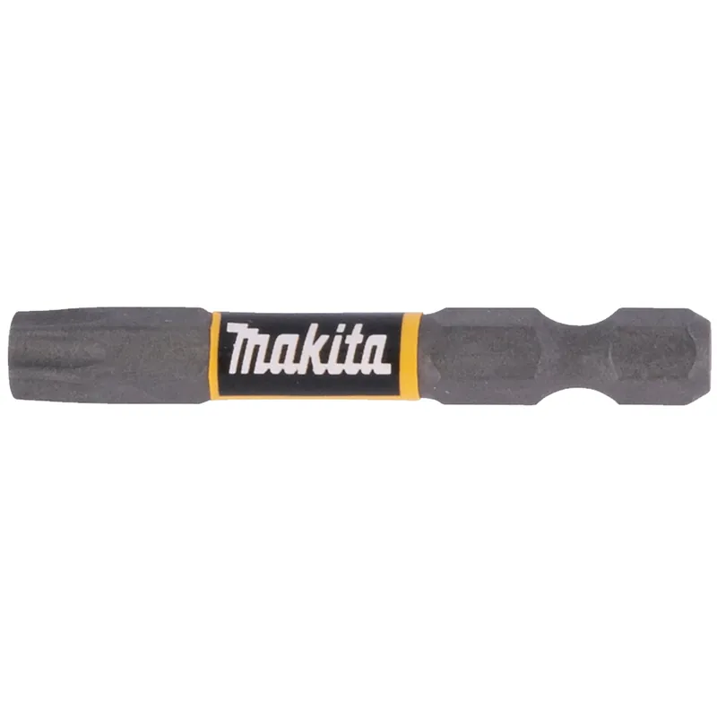 Popolare Kit Set 2 Inserti Torx 1/4″ Esagonale MAKITA Bits Avvitatura modello Torsion Gold 50 mm per Avvitatore a Impulsi