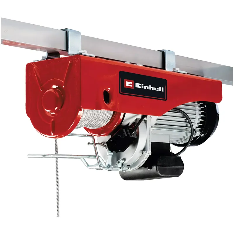 Paranco Elettrico 1600W Monofase EINHELL Cavo 18m Portata 999Kg con Sistema di Sicurezza Avanzata e Motore Termoprotetto modello TC-EH 1000-18 Offerta Lampo