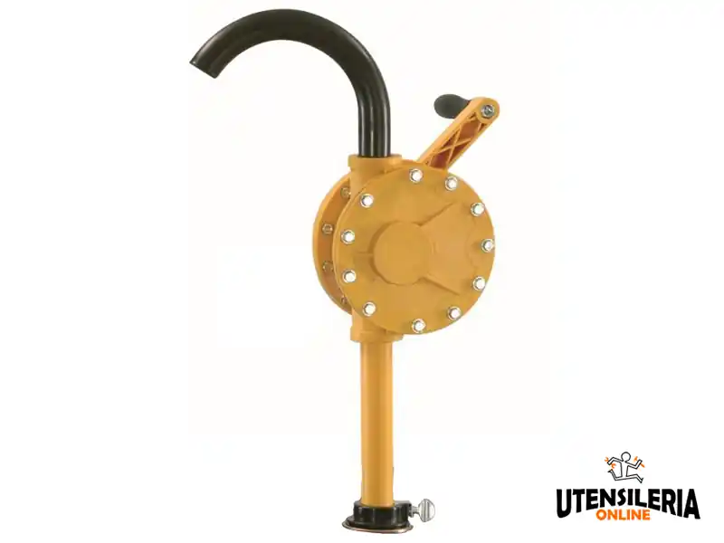 Must-Have Pompa manuale rotativa reversibile per acidi, solventi organici e prodotti petroliferi Airbank
