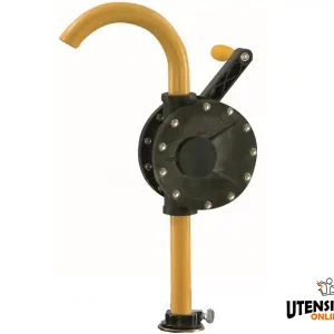 Reso Gratuito Pompa manuale rotativa reversibile per liquidi chimici aggressivi portata 35/50 L/min Airbank