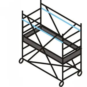 Ponteggio GRIM EU 75 Marchetti m 0.75x1.65x2.00 base normale Ø 100 Super Prezzo