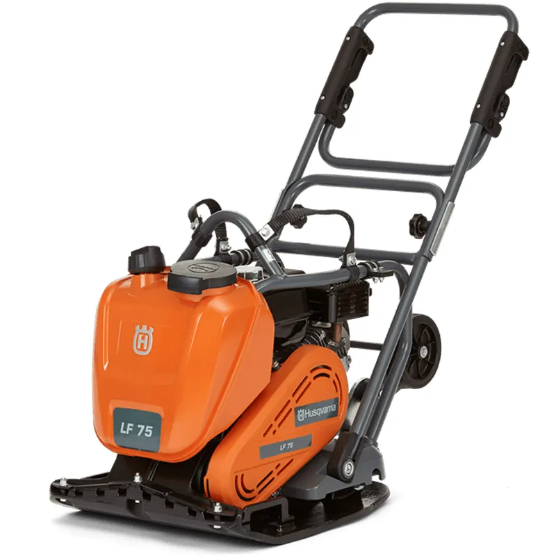 Pagamento Sicuro Piastra Vibrante Compattatore HUSQVARNA Vibrocostipatore a Benzina Motore Honda GX160 Piastra 420mm Serie LF 75 LAT
