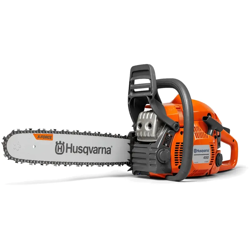Motosega Professionale Multifunzione a Scoppio HUSQVARNA con Barra da 45cm a Benzina 2 Tempi 450 II X-Torq Solo Oggi
