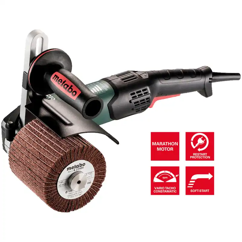 Satinatrice Metalli 1700W METABO Levigatrice Spazzolatrice SE 17-200 RT Promo Stagionale