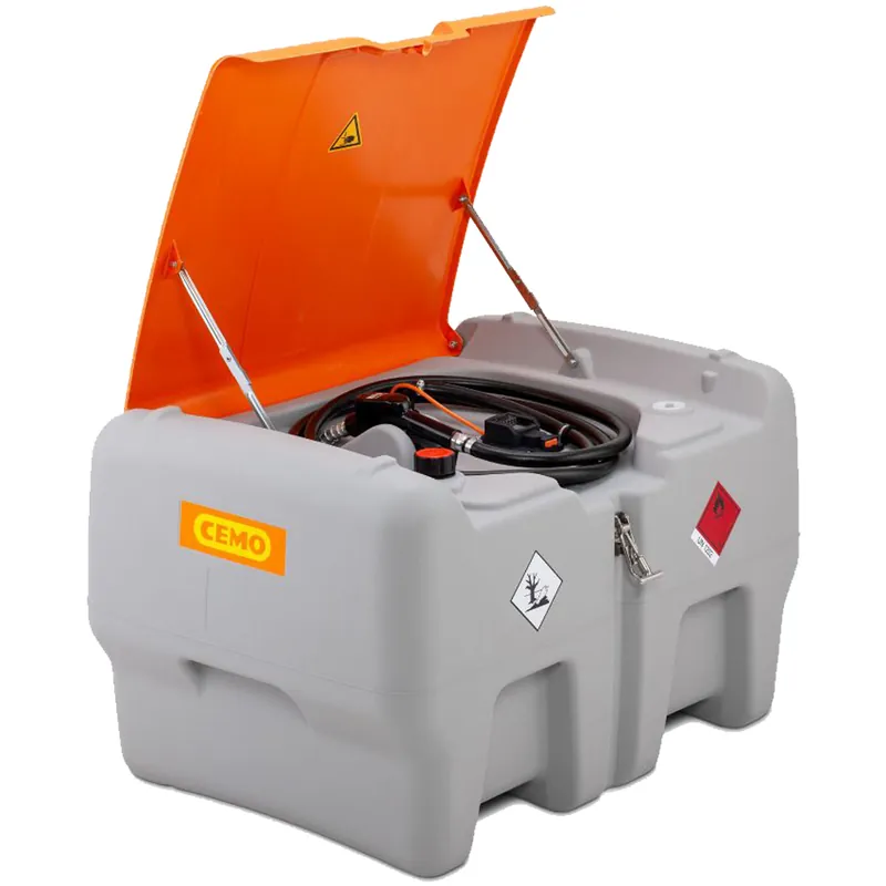 Serbatoio Trasporto Gasolio a Batteria CEMO Elettropompa SP30 18V Coperchio e Accessori DT-Mobil Easy CAS Super Prezzo