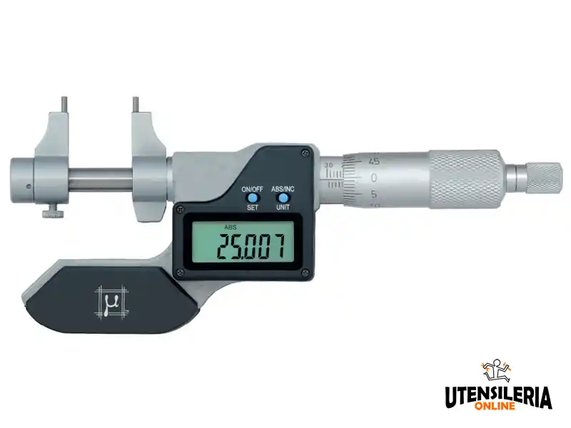 Micrometro digitale Rupac a becchi Digitronic 5-30mm risoluzione 0,001mm Di Tendenza