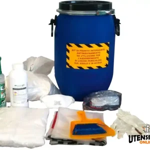 Kit assorbente e neutralizzante per acido solforico Airbank da 10L Affare