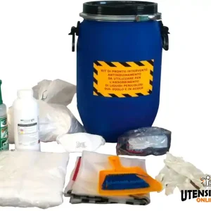 Kit assorbente e neutralizzante per acido solforico Airbank da 25L Compra Online