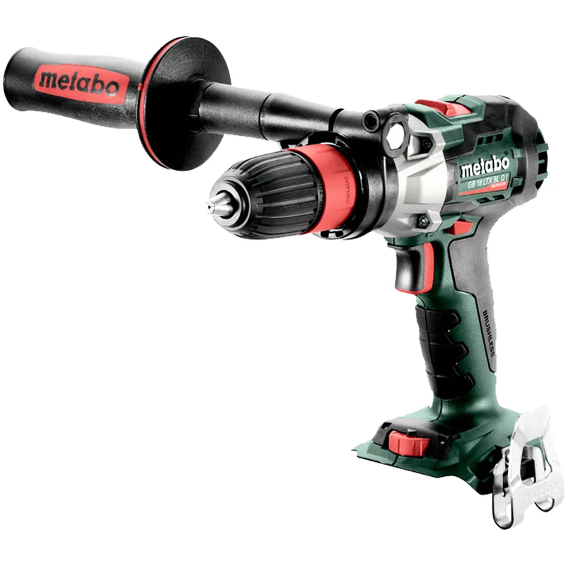 Trapano Avvitatore a Batteria 18V METABO con Percussione Doppio Mandrino GB 18 LTX BL Q I Pagamento Sicuro