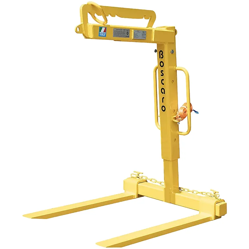Forca per Pallets Regolabile in Altezza BOSCARO con Bilanciamento Manuale Varie Portate 1000-3000 Kg articolo MBR A Buon Prezzo