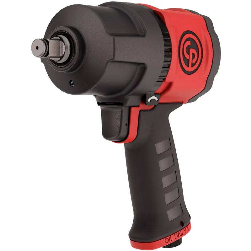 Offerta Speciale Avvitatore ad Impulsi 1/2″ Pneumatico CHICAGO PNEUMATIC Potenza 1250Nm a Massa Battente ad Impatto Reversibile CP7748