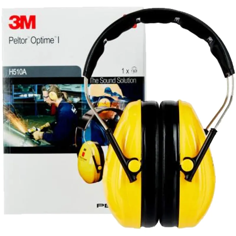 Più Venduto Cuffia Anti Rumore 3M PELTOR OPTIME I Attenuazione Sonora 87/98 dB DPI modello H510A-401-GU