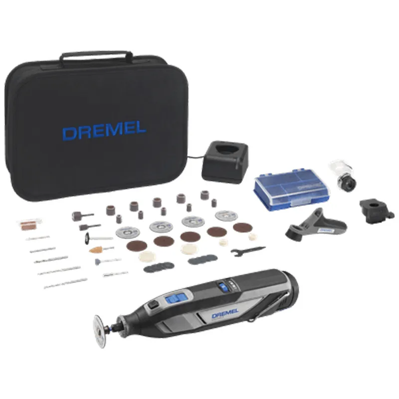 Multiutensile DREMEL Cordless a batteria 12V in Kit con 45 accessori e 3 complementi modello 8240-3/45 Offerta Limitata