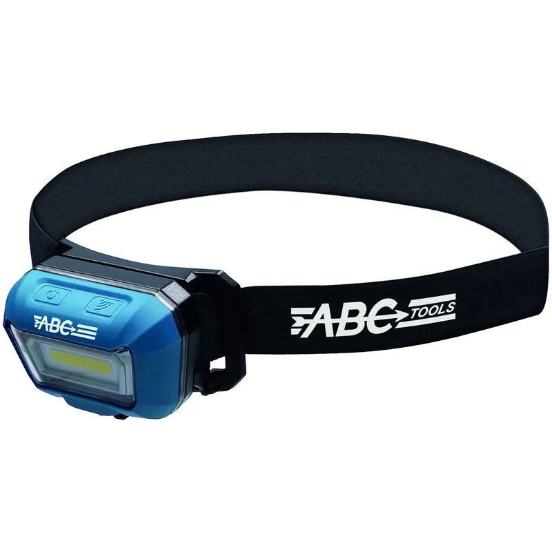 Ultimissimo Modello Lampada Frontale a LED Ricaricabile a Batteria ABC TOOLS Torcia USB Con Sensore Light Head