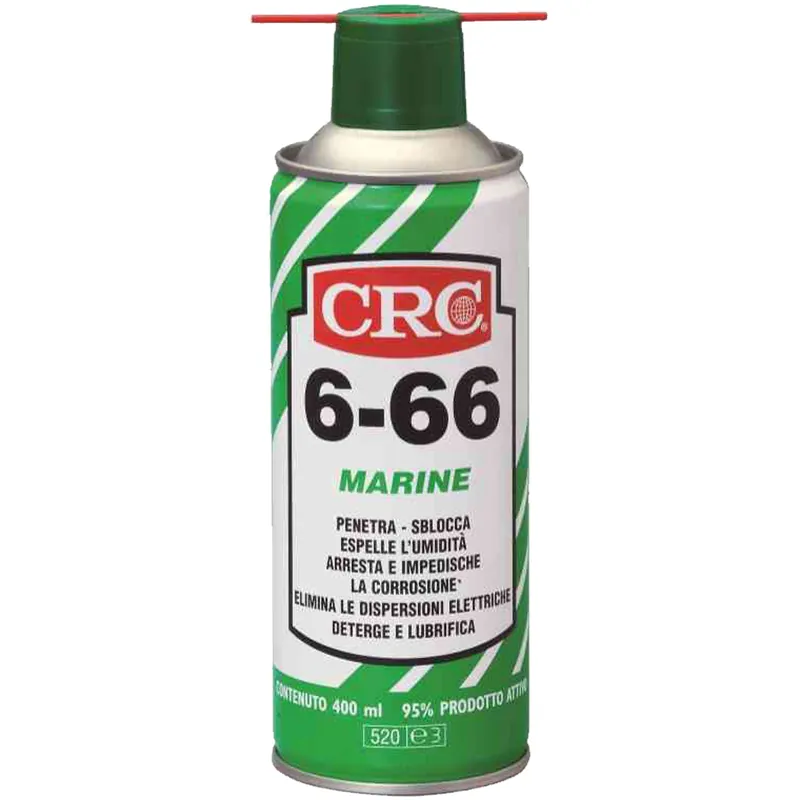 Lubrificante Protettivo Detergente CRC Anticorrosivo per Ambienti Marini e Salmastrosi 6-66 MARINE Compra Oggi Stesso