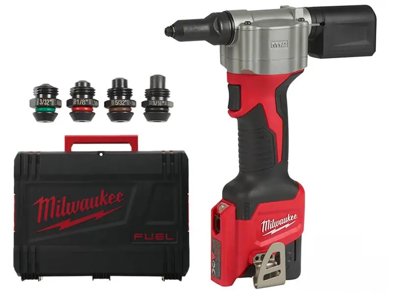 Rivettatrice compatta M12 BPRT-201X Milwaukee in valigetta Compra Adesso