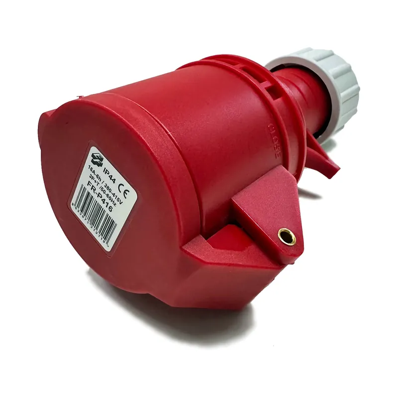 Più Venduto Presa Industriale Trifase CEE 3P+T 16A 380V FRIGGERI Bassa Tensione con Aggancio Rapido e Protezione IP44 articolo FR-P416