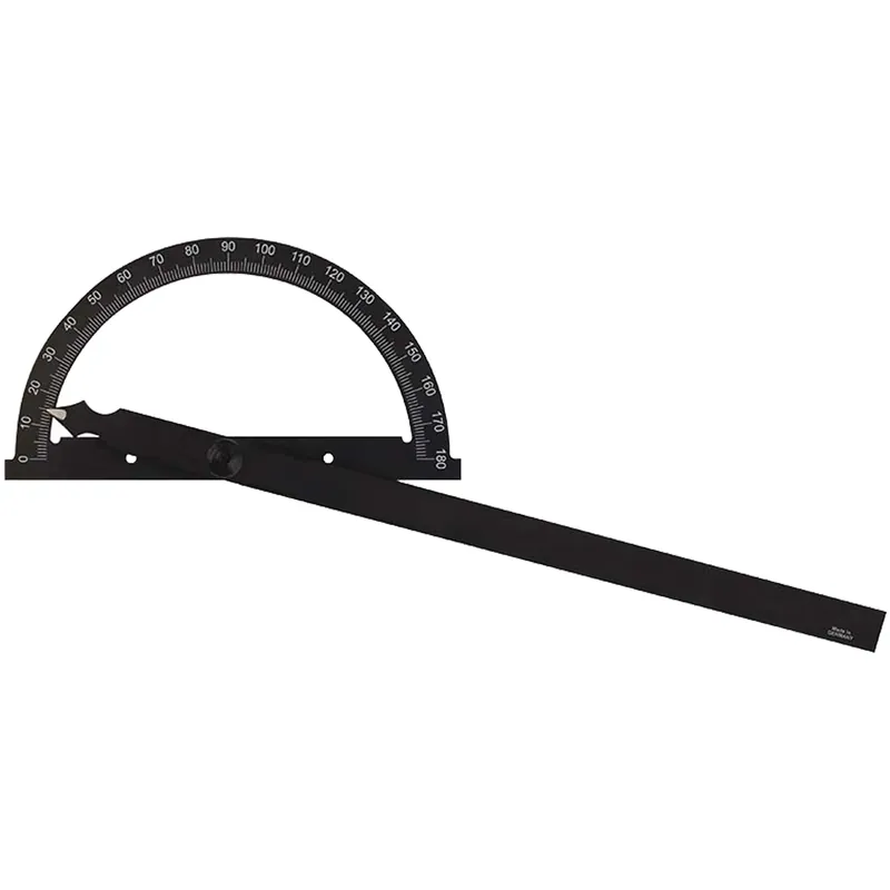 Goniometro Manuale in Alluminio Temprato VOGEL Asta 200mm Arco ø 150mm Scala 0-180° articolo 322513-2 Economico