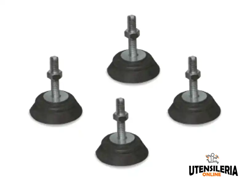 Piedino antivibrante Fischer per climatizzatori a pavimento (4pz) Bestseller